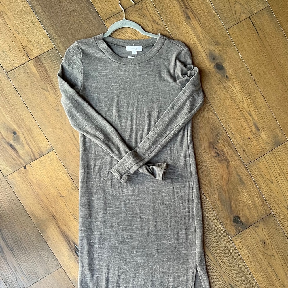 Womens Full Length Knit Dress, NWT, Hashttag